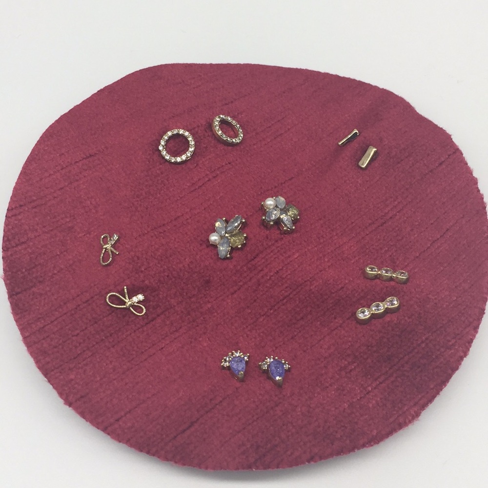 6 pair earring gift set, never used, Free People